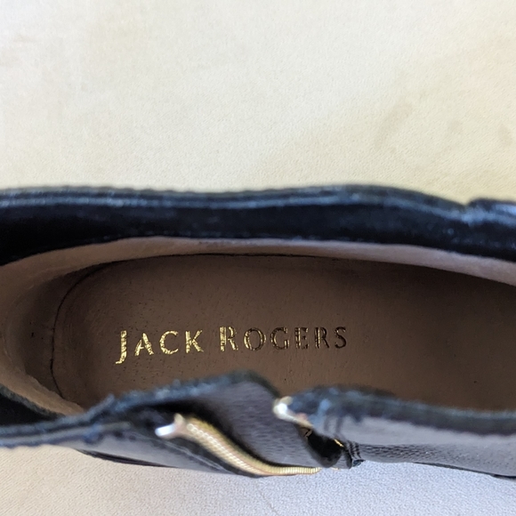 Jack Rogers women's Berkeley Booties Back Leather Size 8 - Picture 6 of 11